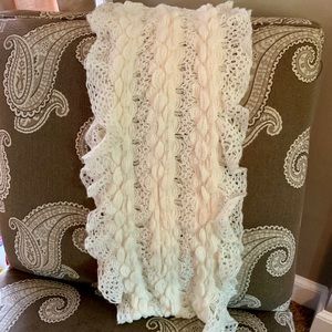 Ruffle Infinity Scarf